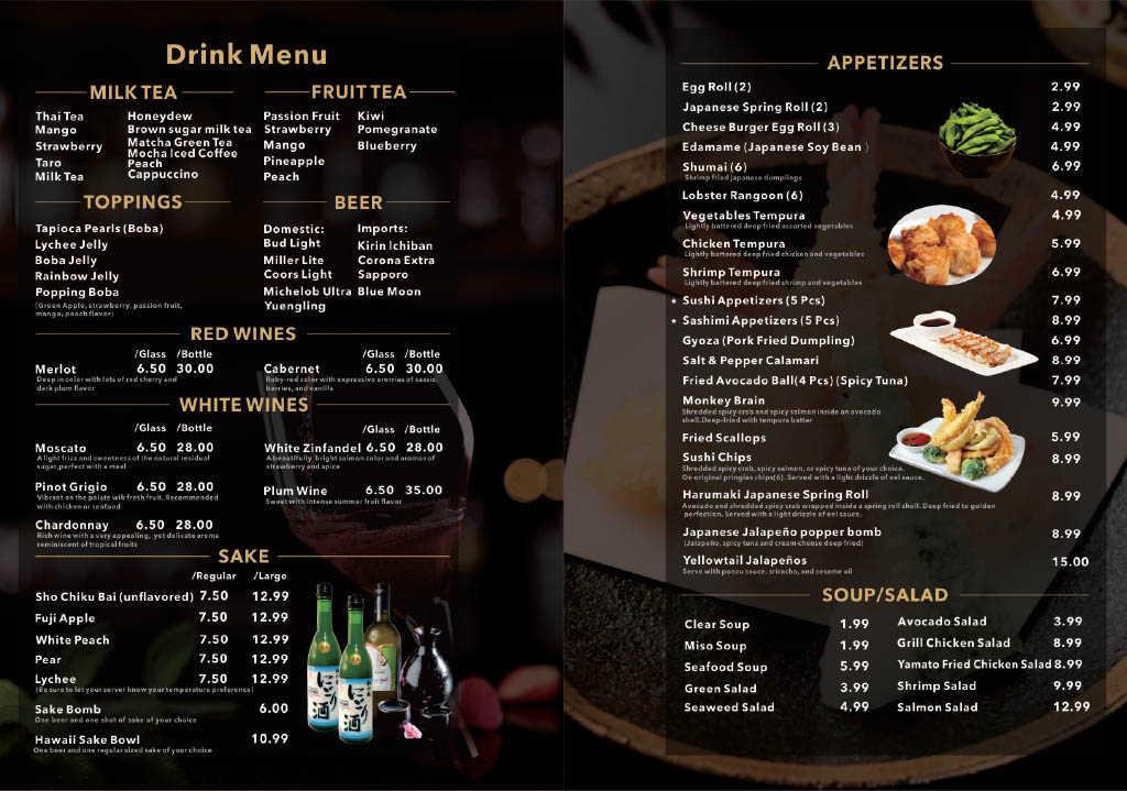 Yamato steakhouse discount